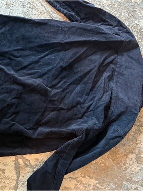UNIONBAY Men's Navy Blue Ribbed Sweater
